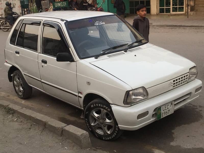 mehran 2010 total geniun lhr reg urgent sale reasonable demand 0