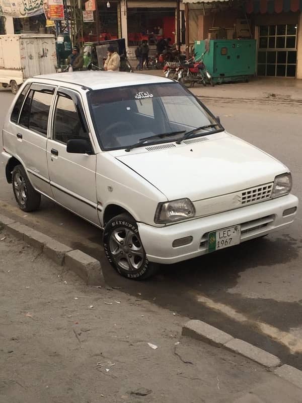 mehran 2010 total geniun lhr reg urgent sale reasonable demand 1