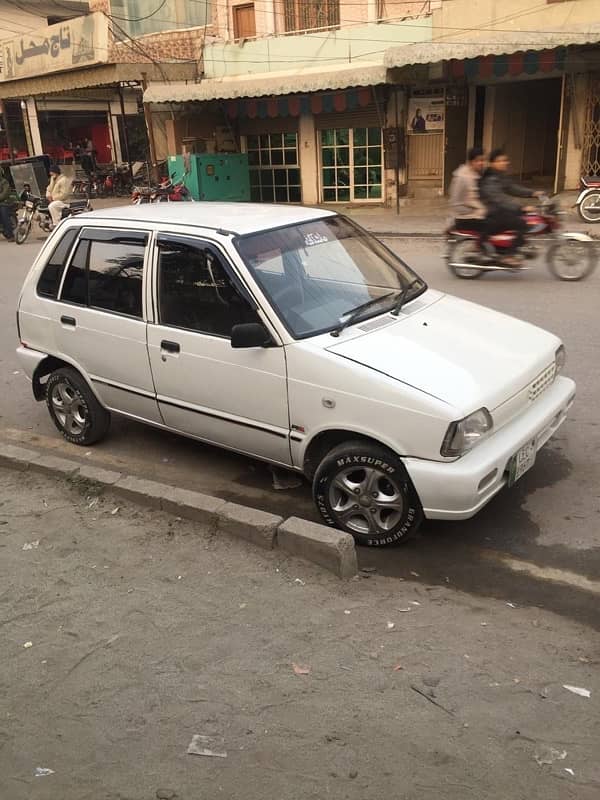 mehran 2010 total geniun lhr reg urgent sale reasonable demand 2