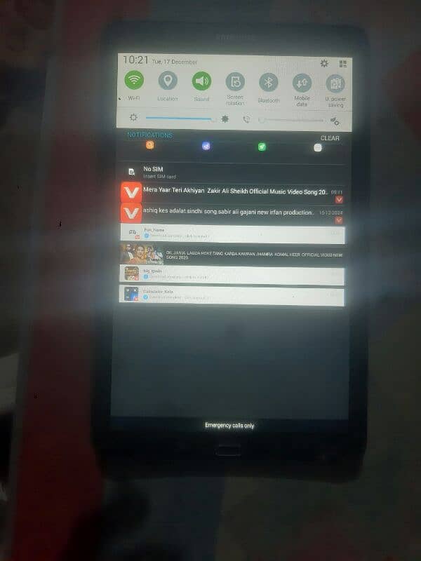 Samsung tab e full OK only tab 1