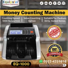 Cash note counting machine in Pakistan with fake note detection