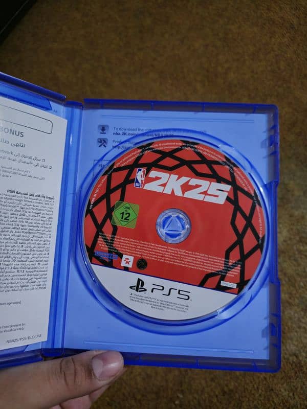 NBA 2K25 PS5 Disc 1