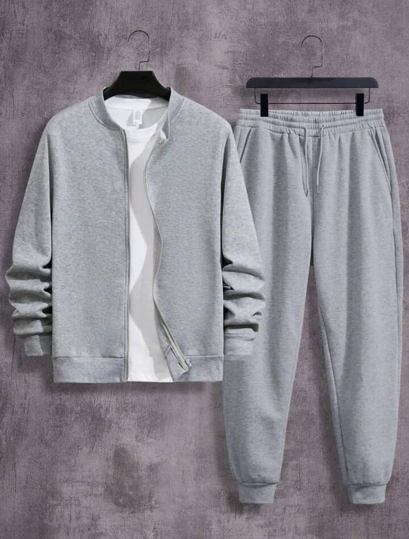 2pcs fleece suit for men 0