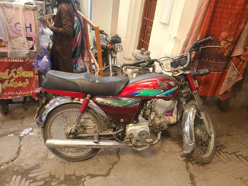 Honda CD 70 2018 model 4