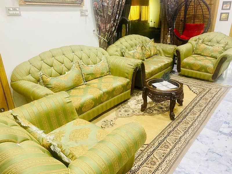 6-Seater Sofa Set for Sale - Excellent Condition 0