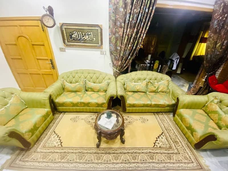 6-Seater Sofa Set for Sale - Excellent Condition 1