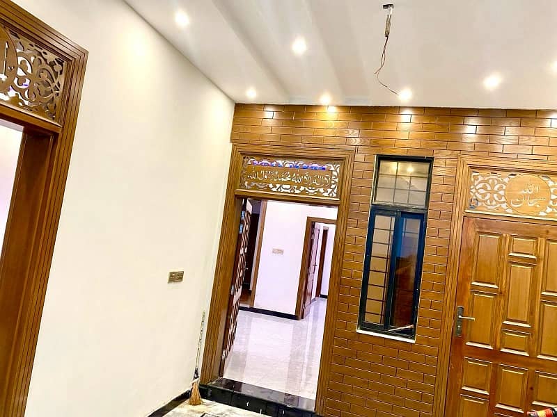 5 MARLA LUXURY BRAND NEW HOUSE FOR SALE C BLOCK FAISAL TOWN F-18 ISLAMABAD ALL FACILITY AVAILABLE 6