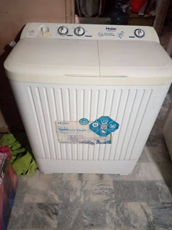 Haier washing machine 0