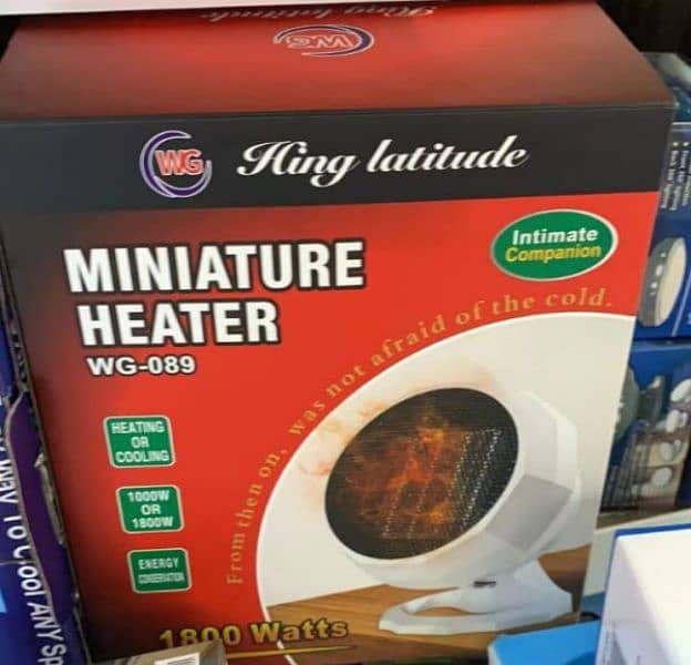 Miniature Heater 1800w Portable Electric Heater 5