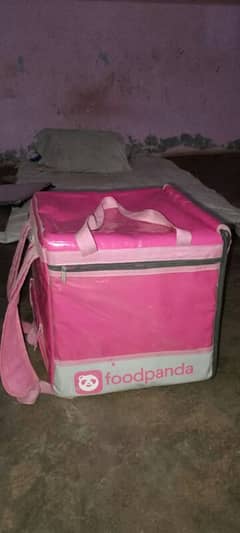 food panda bag pack urgent sale contact me 03157993217