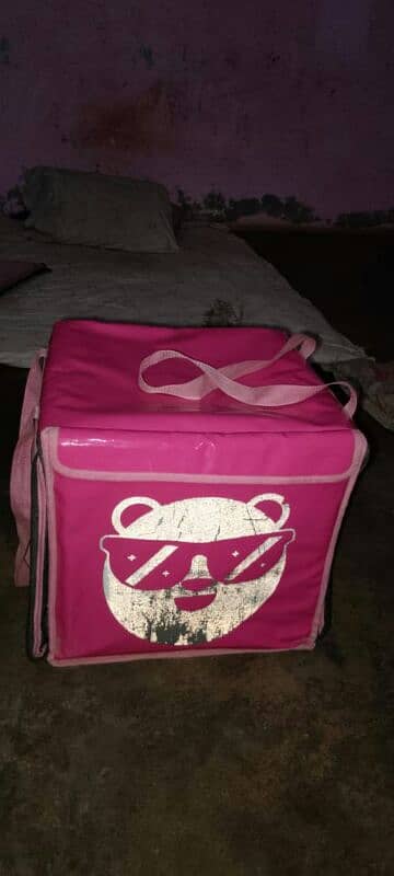 food panda bag pack urgent sale contact me 03157993217 4