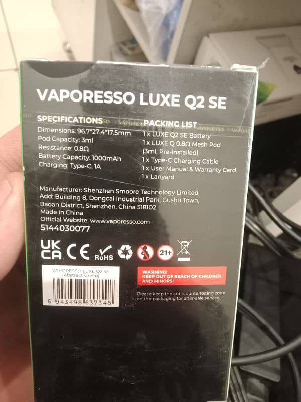 Vaporesso Luxe Q2 SE 1