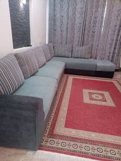 L shaped sofa