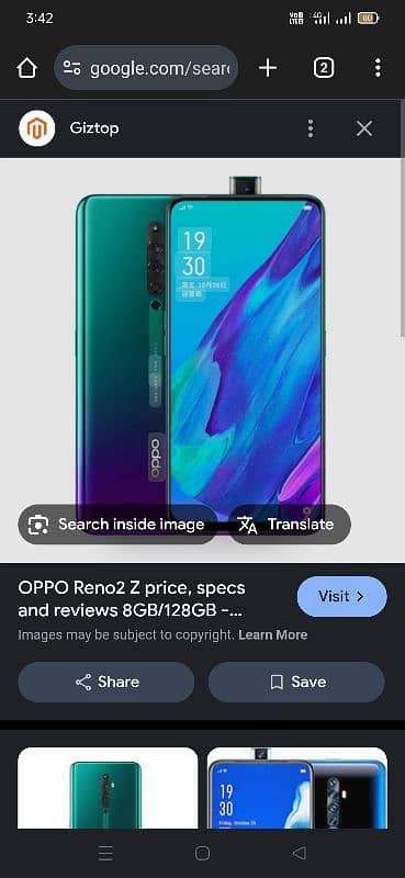 Oppo Reno 2f 8gp 128gp box sath hai 8