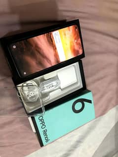 oppo Reno 6 in good condition with All accessories