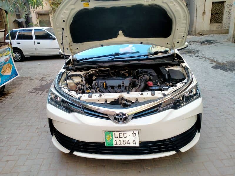 Toyota Corolla XLI 2017. invoice December. Lahore. Number 7