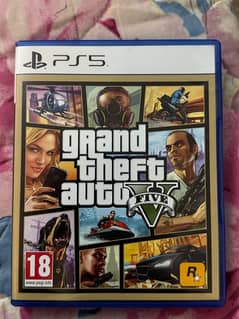 Gta 5 for Ps5 Disc Slightly Used