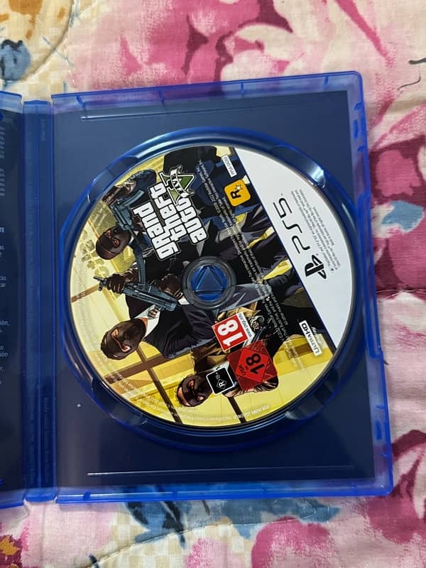 Gta 5 for Ps5 Disc Slightly Used 2