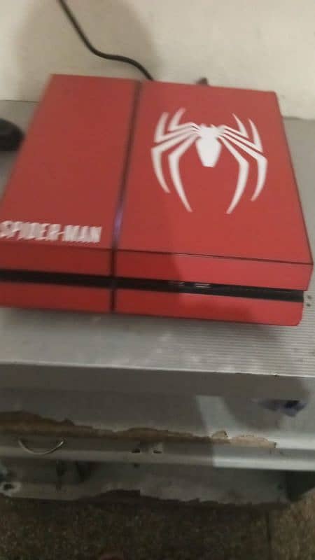 ps4 with spider man skin low prices Contact number 328 4980799 3