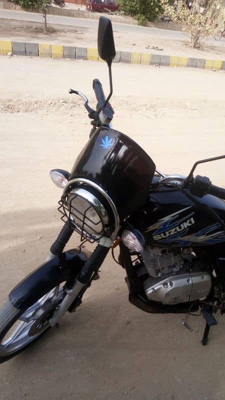 Suzuki gs 150 model 2018 urgent sale 8