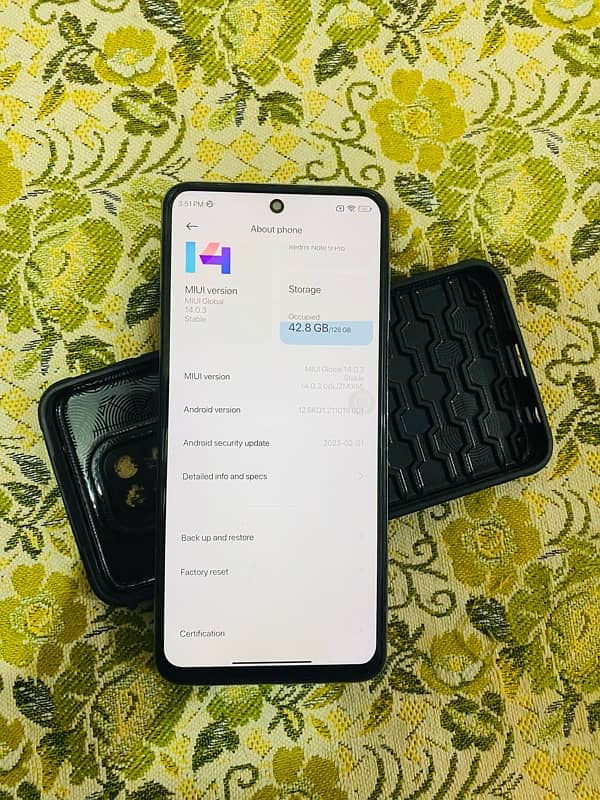 redmi note 9 pro pta official approved 6/128gb 0