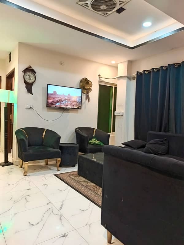 3 bed room fully furnished apartment available for rent in E-11 10