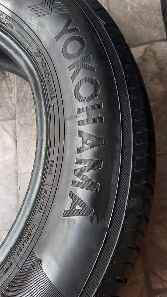 Set of Japnese Car Tyres 185/70 R14 For Sale 4