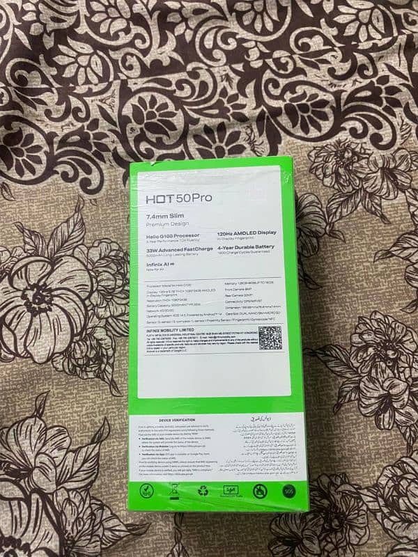 Infinix hot 50 pro for sale urgent 7