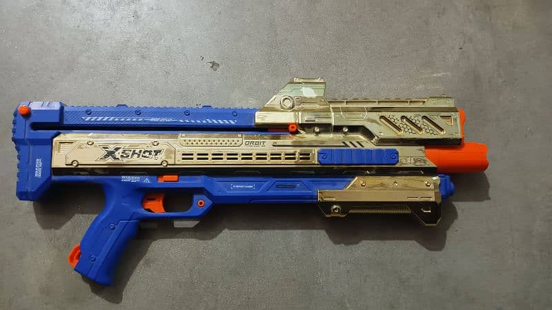 Zuru Xshot chaos Nerf gun | Royal Edition | 18mps| 8+ age 0