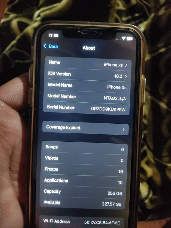 iphone xs 256 GB Non pta Face id ok Tru tone ok Bettery health 83 ha 7