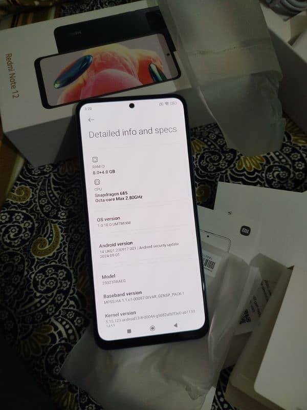 redmi note 12 brand new 4