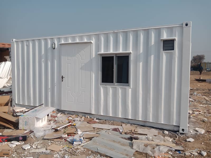 Guard room prefab security storage porta cabin shipping office container office 6