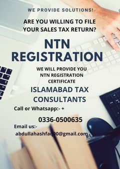 NTN REGISTRATION, INCOME TAX RETURNS