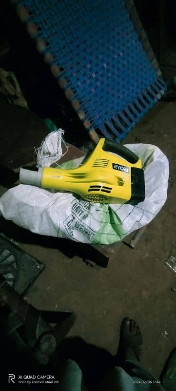 Ryobi cordless Balor with battery 0