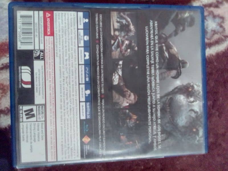 PS4 CD God Of War 1