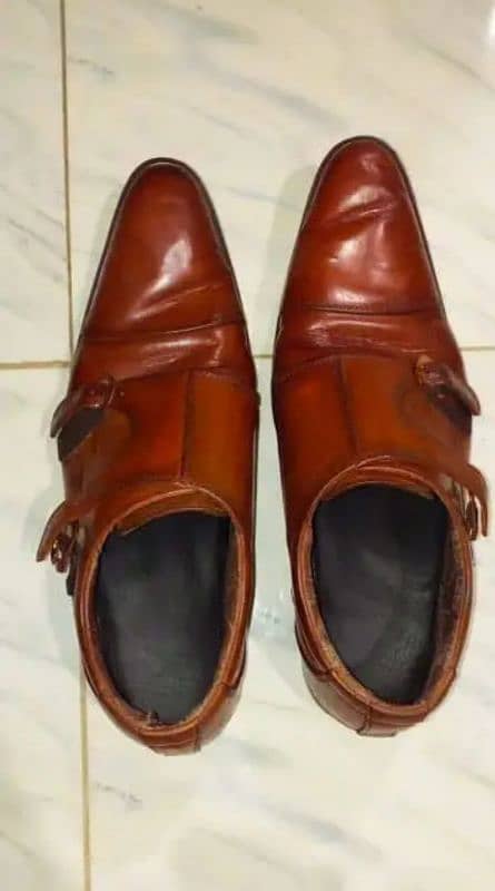 Double backle shoes 8 inches 2