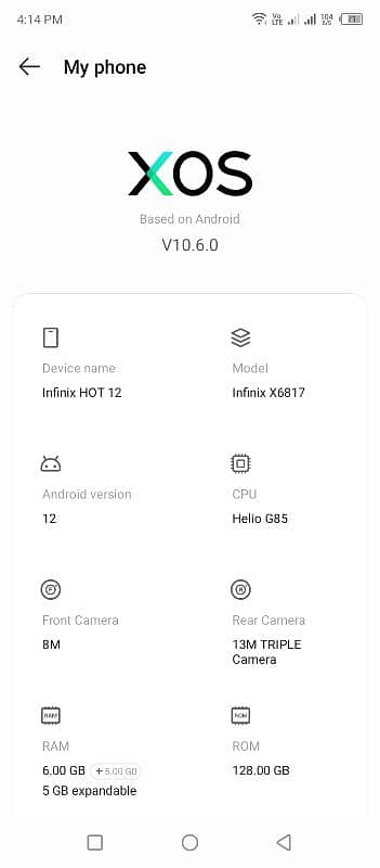 Infinix hot 12 2