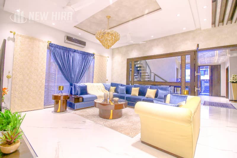 02 Kanal Most BeautiFull Fully Furnished Luxury Modern Design House For Rent In Dha Phase 7 Top Location 9