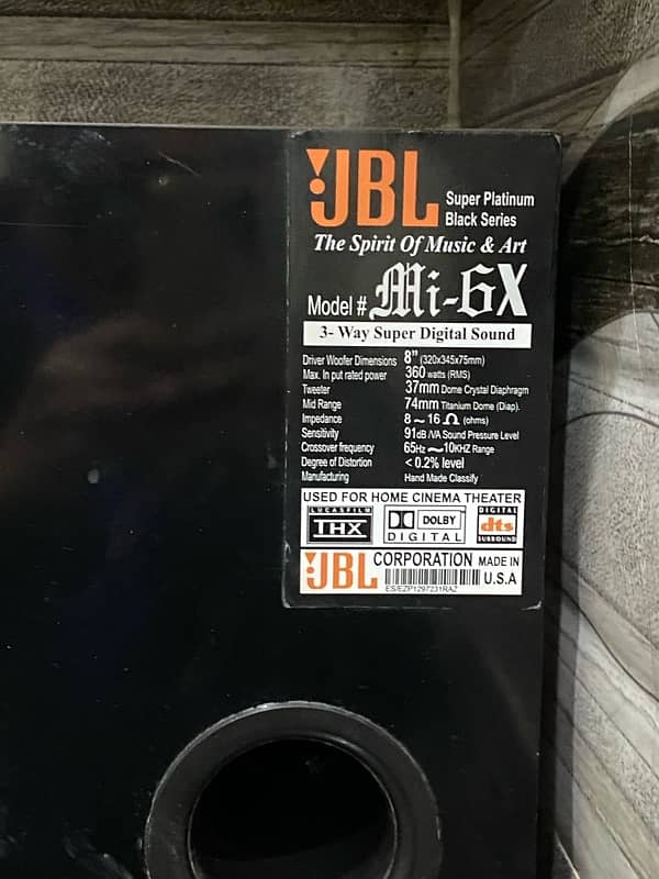 JBL Speaker 1