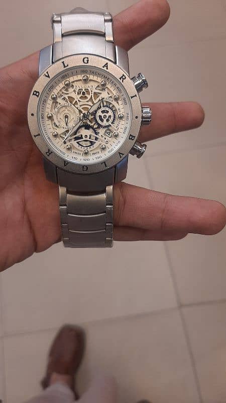 skeleton watch best quality heavy weight 2