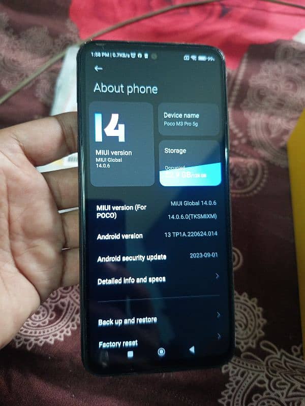 Xiaomi poco m3 pro 5g 6/128 3