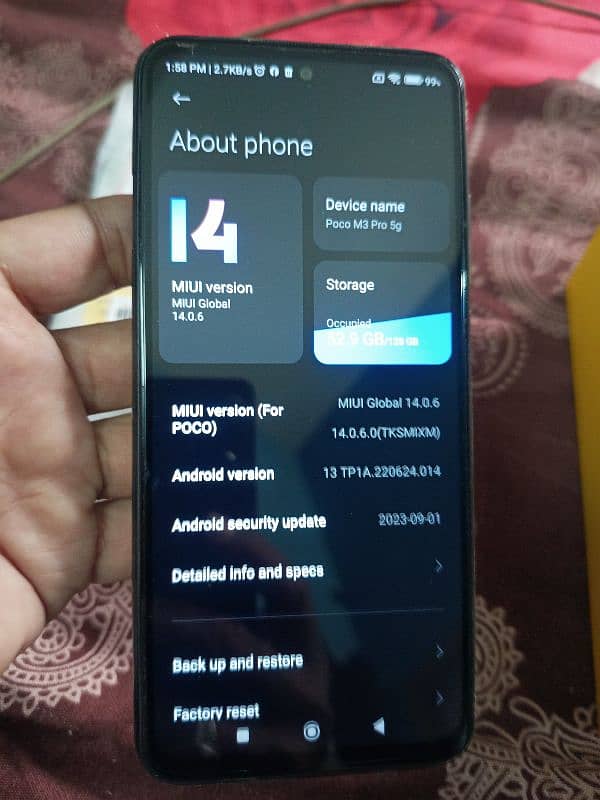Xiaomi poco m3 pro 5g 6/128 4