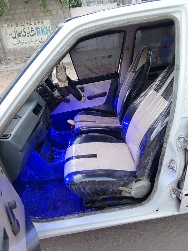 Suzuki Mehran fully modified like new interior very beautiful 1