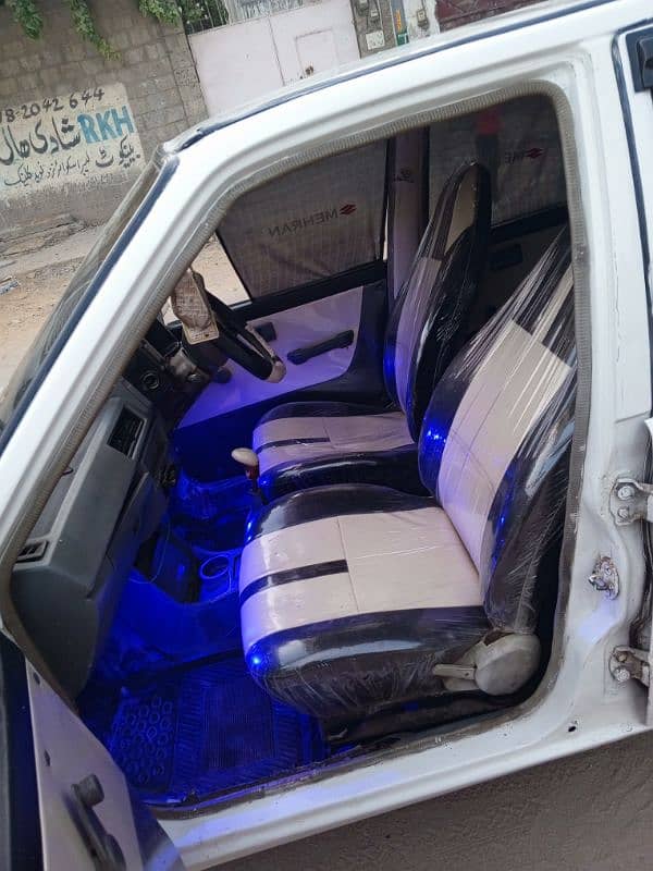 Suzuki Mehran fully modified like new interior very beautiful 9