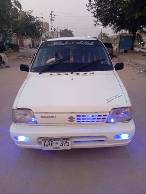 Suzuki Mehran fully modified like new interior very beautiful 12