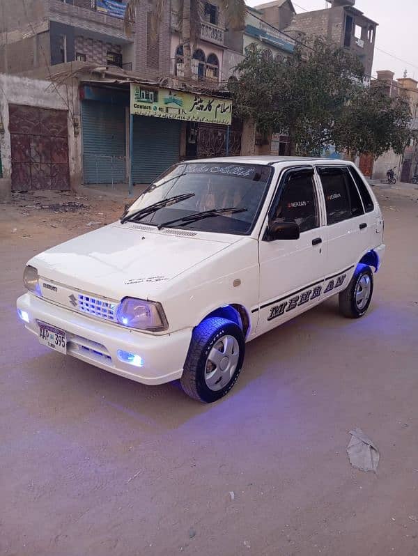 Suzuki Mehran fully modified like new interior very beautiful 13