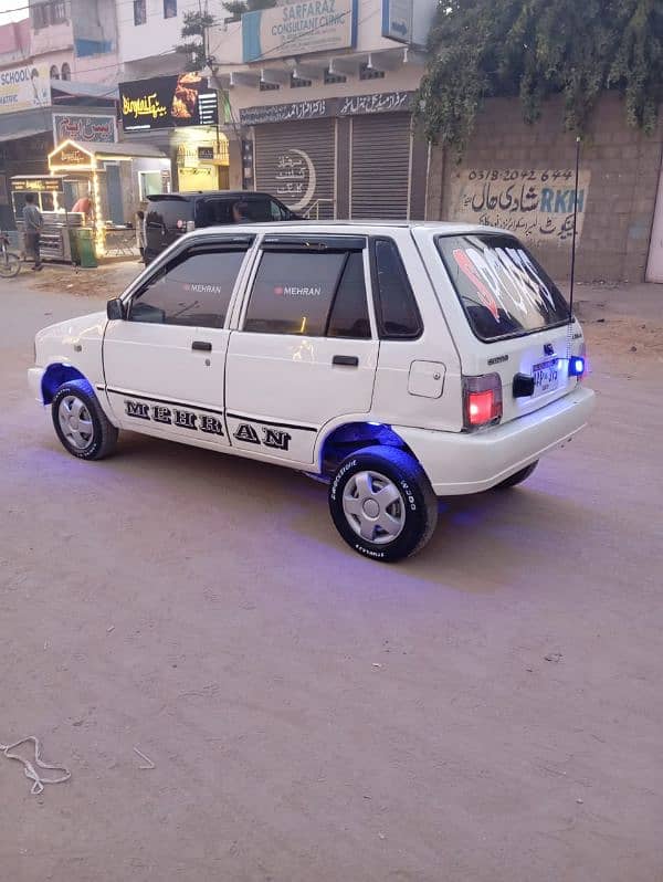 Suzuki Mehran fully modified like new interior very beautiful 14