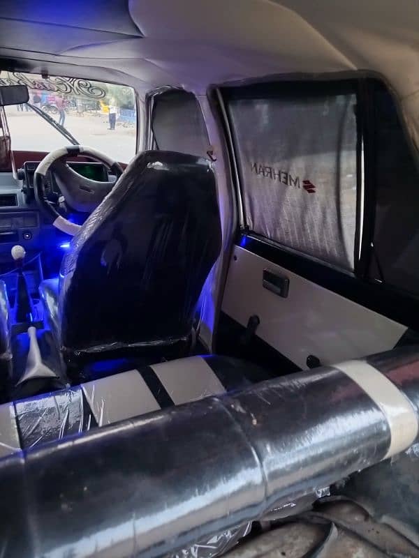 Suzuki Mehran fully modified like new interior very beautiful 16