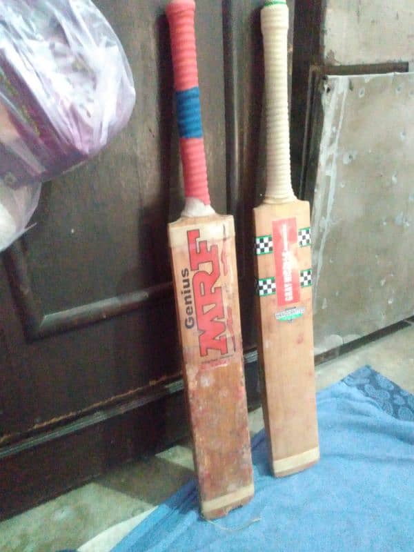 MRF cricket used bat 2