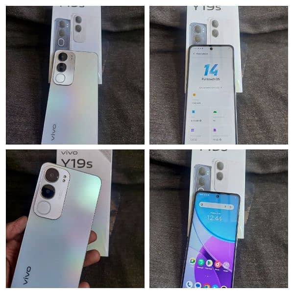 Vivo Y19S 6gb128Gb Full Box full waranty 0